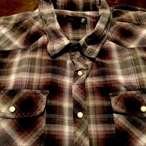JF Brand/ 100% Cotton/  Short Sleeve/ Button down